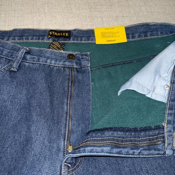 Stanley | NWT Men's Lined Denim Jeans | Size 40 X 30 - Picture 6 of 7